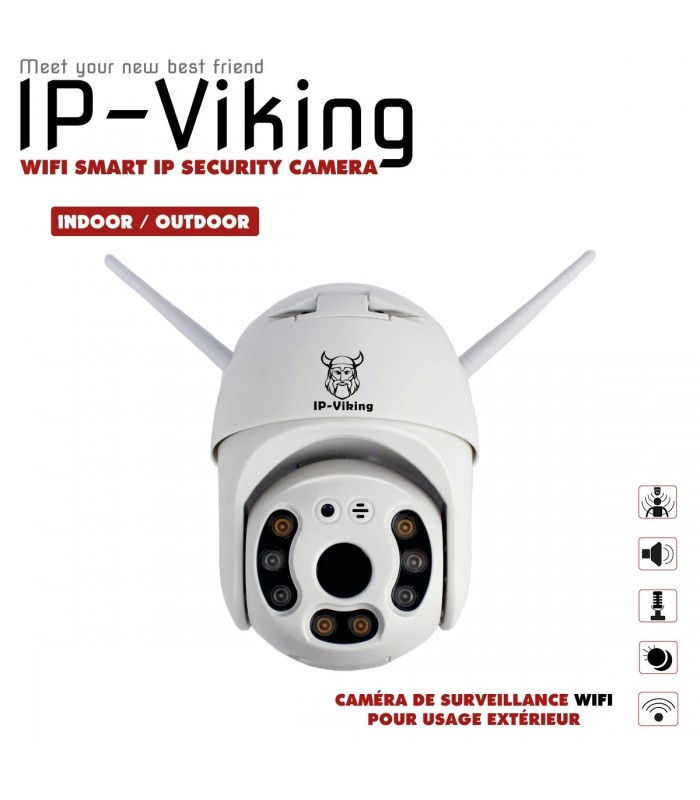 Outdoor IP Security Camera, Wi-Fi, 1080p, Infrared, 2 MP