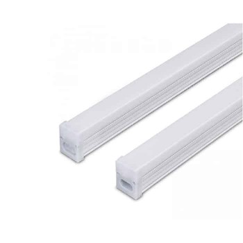 Luminaire T5 intégré à DEL avec TCC ajustable et interrupteur - Carré - IP20 - 7W - 24"