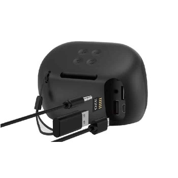 Havit Mini enceinte portable Bluetooth 5.0 - USB/FM/AUX - Noir