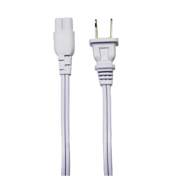 Cordon d'alimentation pour luminaire carré intégré à DEL - Blanc - 1.5m