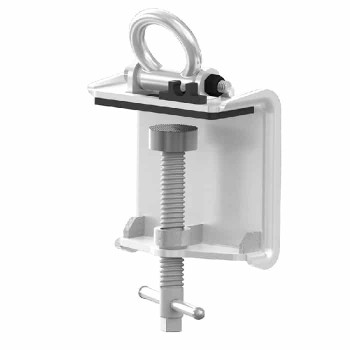 Ancre mobile pour barrière latérale de remorque avec anneau - Capacité de 1000 lbs