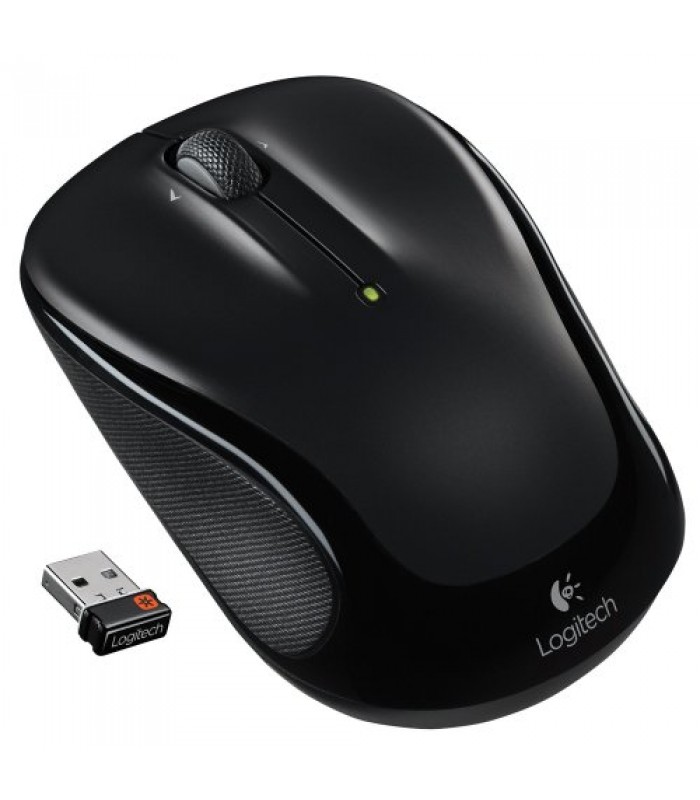 Logitech M325 Black Tilt Wheel USB RF Wireless Optical Mouse