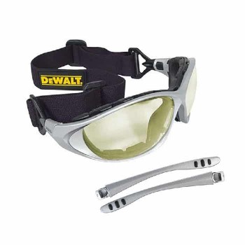 Dewalt Low IR Anti-Fog Safety Glasses with Strap and Temples