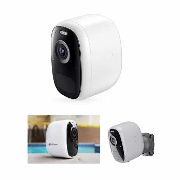 Konntek Caméra réseau infrarouge sans fil avec détecteur intelligent de Contour humain/Animaux/Véhicules - IP65 - 2 MP