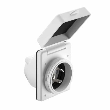 Prise AC NEMA L5-30P "Twist Lock" encastrée pour VR et véhicule marin - 125V - 30A