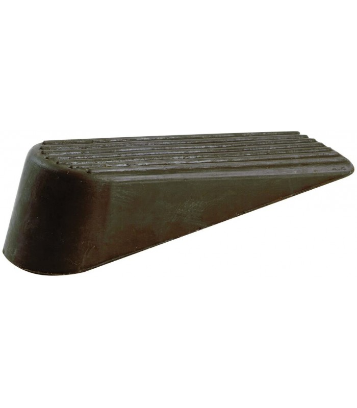 Shepherd Hardware 9132 Cales de porte en caoutchouc, marron, paquet de 2