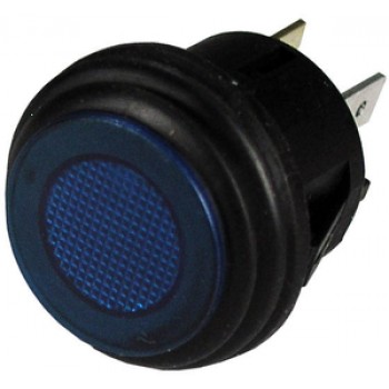 Pico Canada SPST Push On / Push Off Switch - Blue