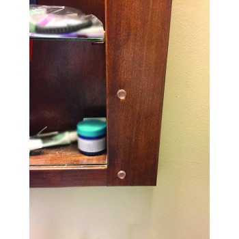 Shepherd Hardware 3/8-Inch Clear Surface Gard Self-Adhesive Round Vinyl Pads (Pack of 16)