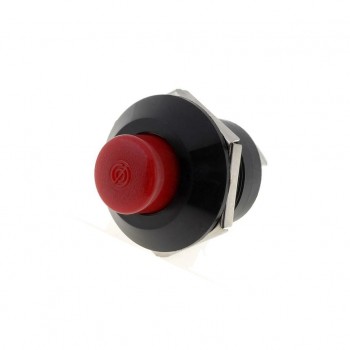 Switch Push Button Standard SPST OFF Momentary (ON) 12VDC 10A