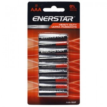 Enerstar AAA Ultra Power batteries - Pack of 18