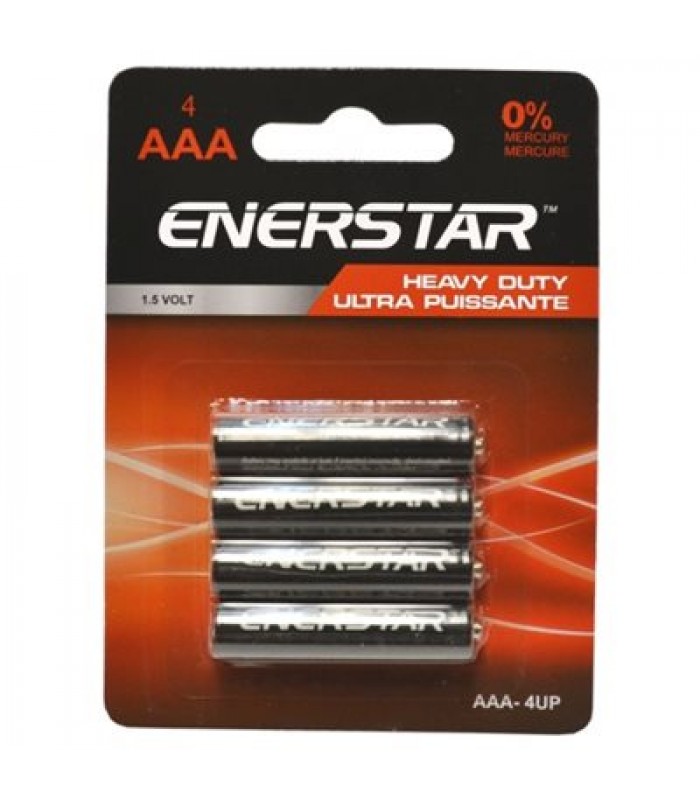 Enerstar AAA Batteries - Pack of 4