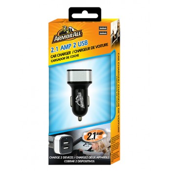 Armor All 2.4Amp Dual Port USB Car Charger