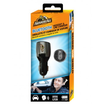 Armor All Bluetooth Headset & Car Charger