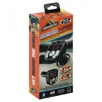 ArmorAll FM Transmitter with charging function and Bluetooth