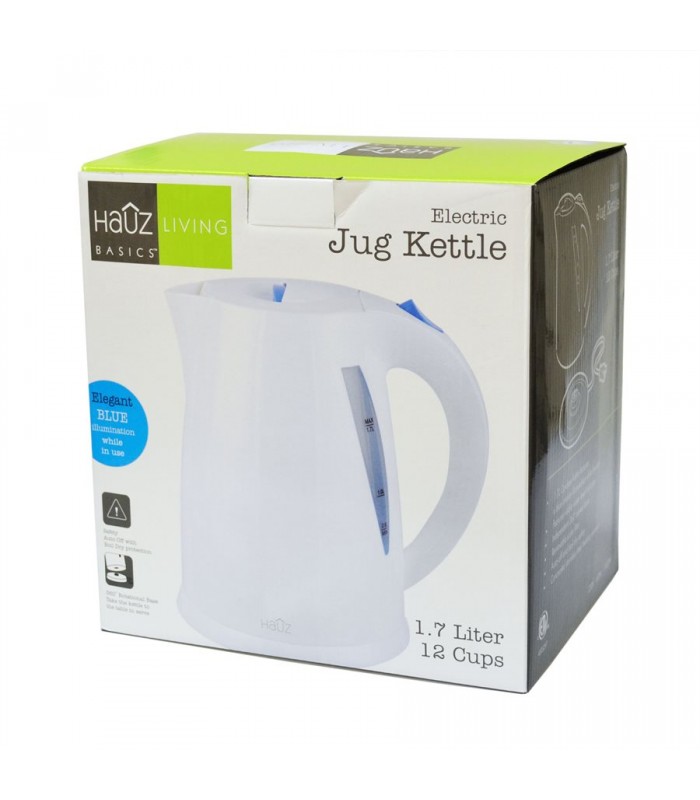 Bouilloire sans fil 1,7 Litre - Blanc