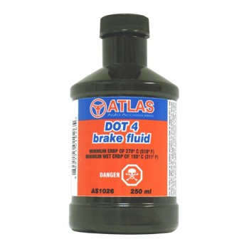 Liquide Freins DOT4 AUTO SERVICE 250ml ATLAS 