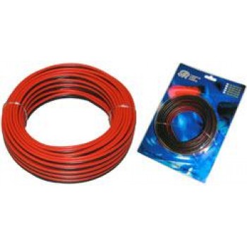Fil à haut-parleur 2/22 AWG Rouge/Noir - 25 pieds de Global Tone