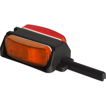 Ensemble d'éclairage d'aile rouge / jaune MC44, côté droit, à deux fils