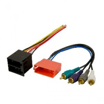 Best Kits Radio Wire Harness for Audi / VW 1993-2004 Amp Integration Harness