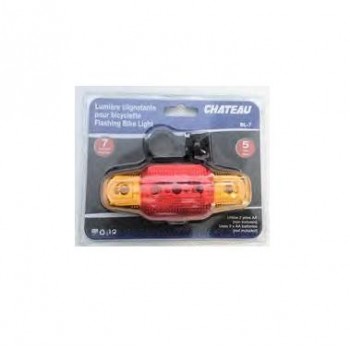 Lumière clignotante pour bicyclette 7 Fonctions