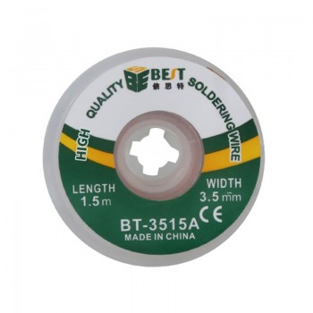 Tresse à dessouder 3,5mm x 1,5m de BEST