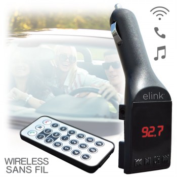 eLink Car Bluetooth FM Transmiter with remote control