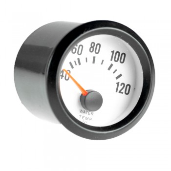 Black 2" 52mm Water Temperature Gauge Temp