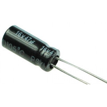 Capacitor Electrolytique Radial  16V/47uF - Pack of 10
