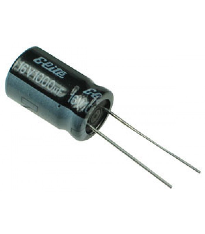 Capacitor Electrolytique Radial  16V/1000uF - Pack of 10