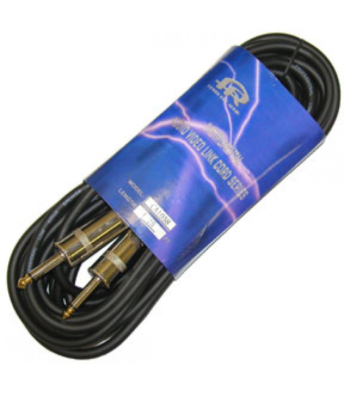 Power Pro-Audio Mono 1/4in (6.3mm) cable M-M 25ft