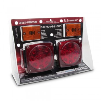 LED Kit Trailer Tail/Stop/Turn,Marker, Licence bracket & connecting hardware