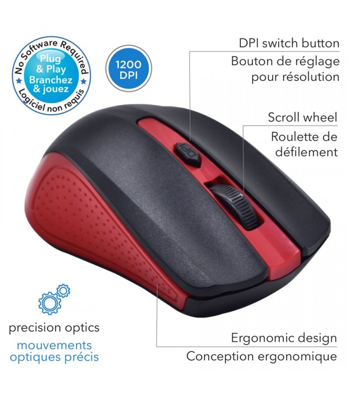 eLink 3 Button Scroll mouse