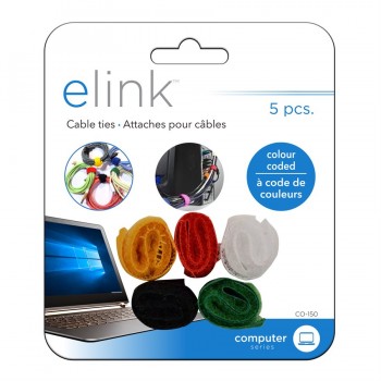 eLink Velcro Cable Ties 5 pack