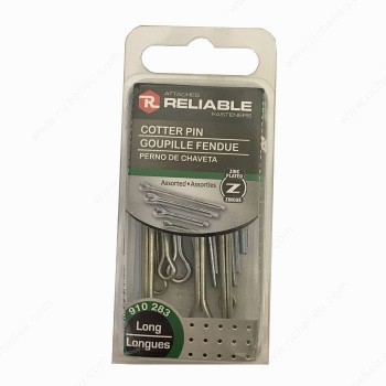 Reliable Fasteners Assortment of Cotter Pins - Pack of 12