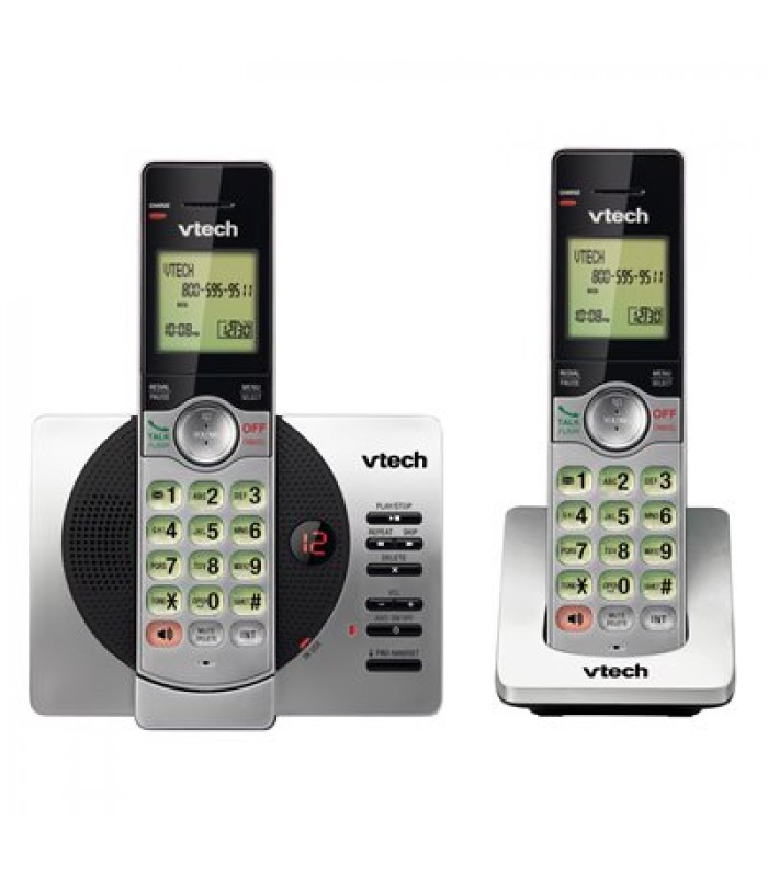 Téléphone sans fil à 2 combinés avec afficheur/afficheur de l’appel en attente de Vtech