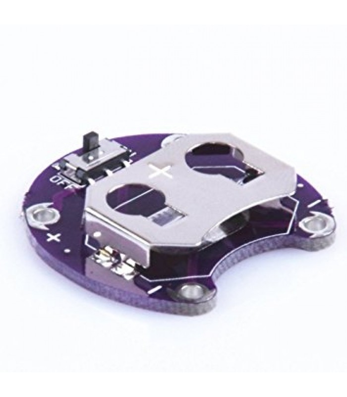 LilyPad Coin Cell Battery Holder CR2032 Battery Mount Module For Arduino