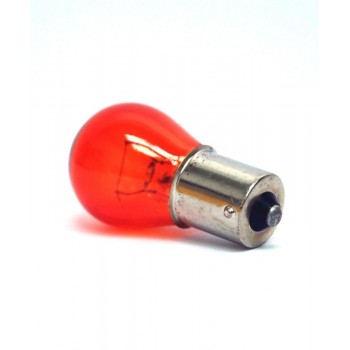 BA15S 12V 21W Car Bulb Lamp Amber-Red
