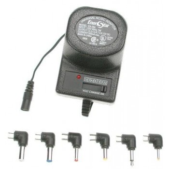 AC/DC Adaptateur - Multivoltage 300mA