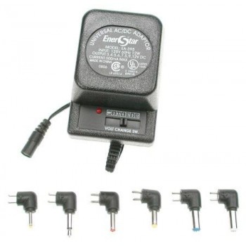 AC/DC Adaptateur - Multivoltage 500mA