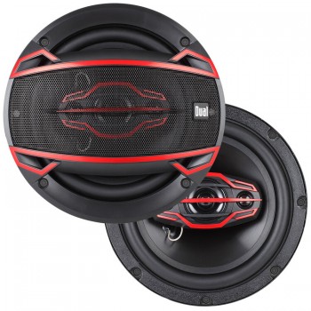 Dual Car Speakers 4-Way 6-1/2 in. 160W - Pair