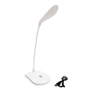 Lampe de Bureau DEL alimenté par USB ou piles AA