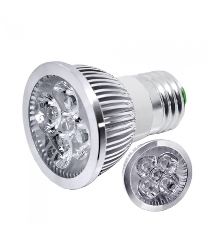 E27 4W naturelle ampoule led boule blanche (85-265v)