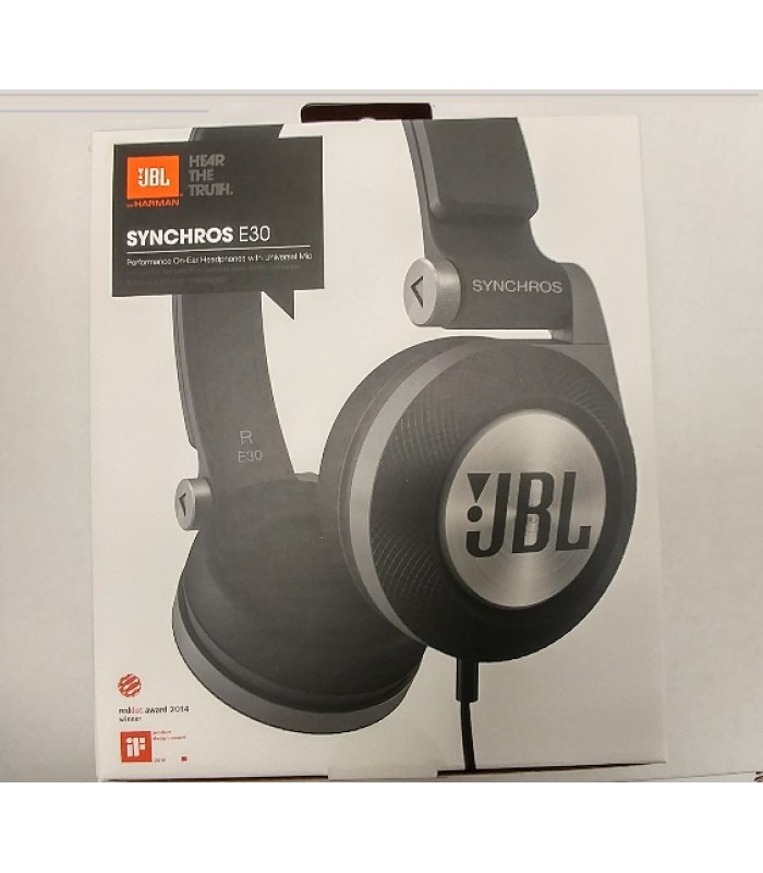 JBL Synchros E30 Performance On-Ear Headphones with Universal Mic