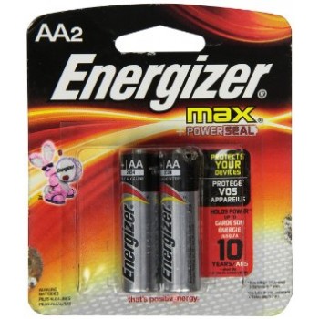 Energizer AA Alkaline Batteries 2 Pack
