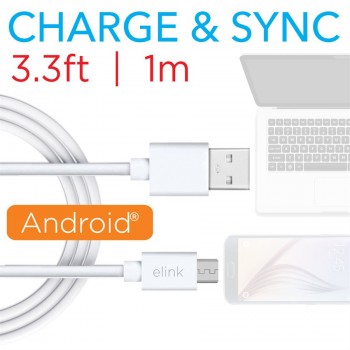 eLink 3.3ft USB to micro cable