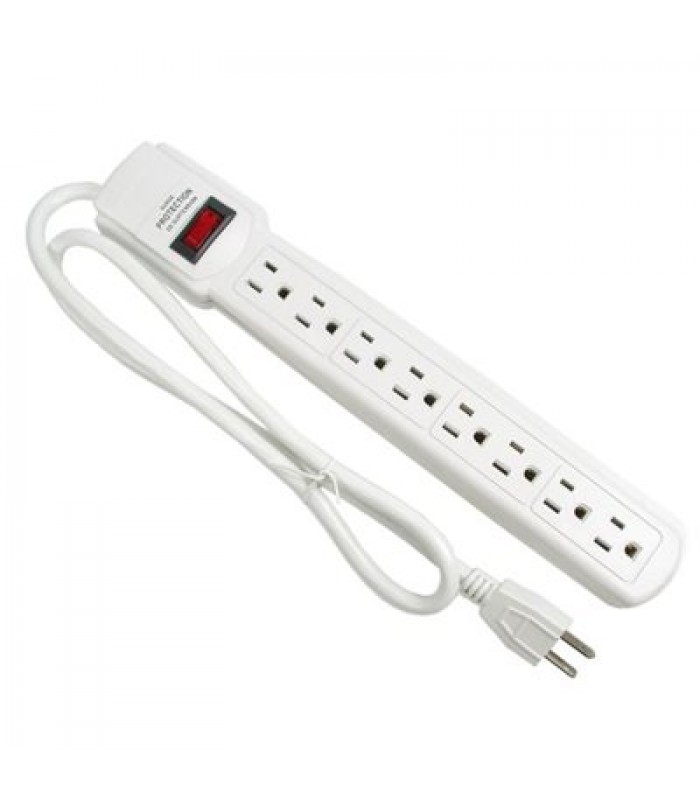 eLink 3 ft. 8-Outlet Power bar with surge protector