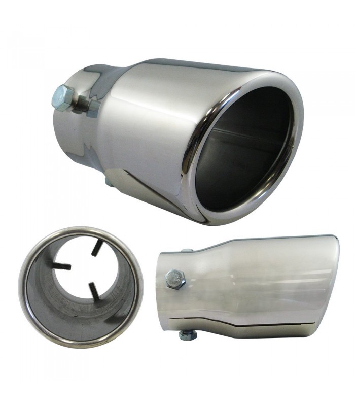 Stainless Steel Exhaust Tip 3 X 1-5 / 8