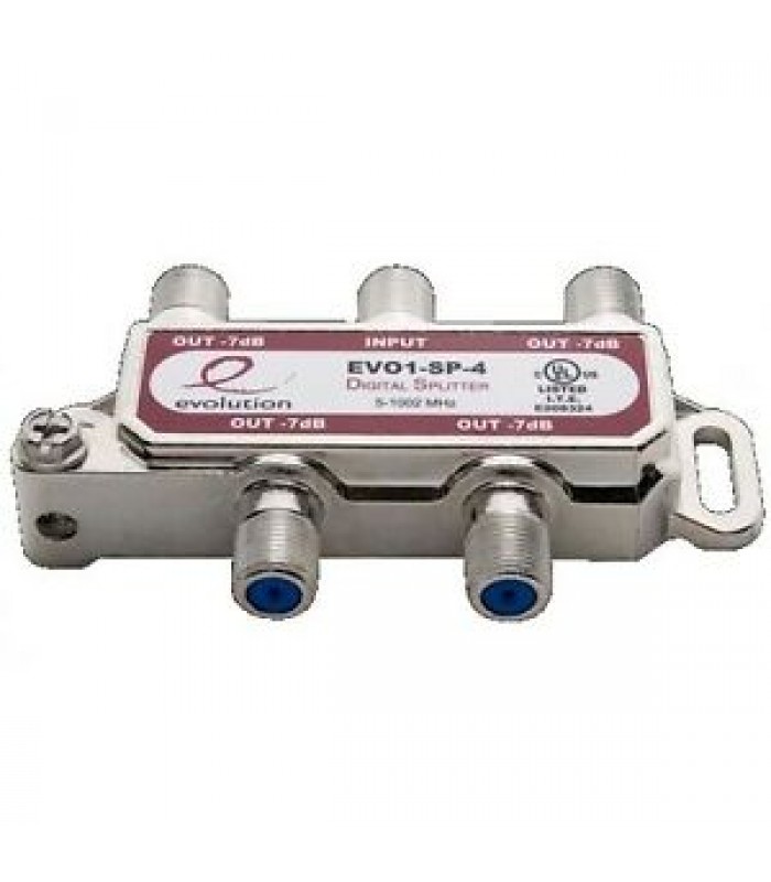 PPC 4-way High Performance Coaxial Splitter Signal EVO1-SP-4