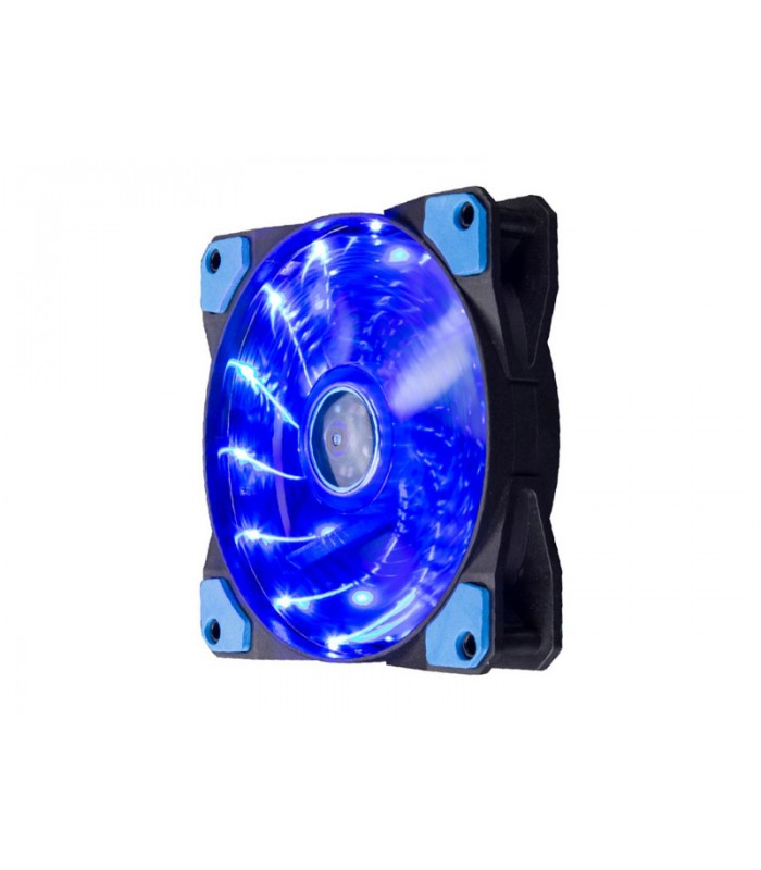 Marvo FN-10 Ventilateur de boîtier rétro-éclairé LED 120mm - DEL bleue