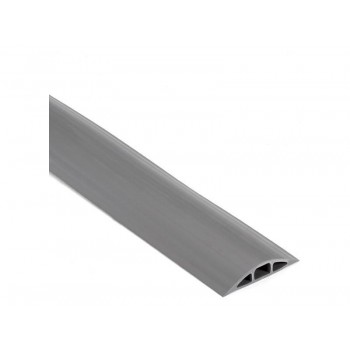 Flexible floor Cable Cover, 10-ft. (3-m), Gray